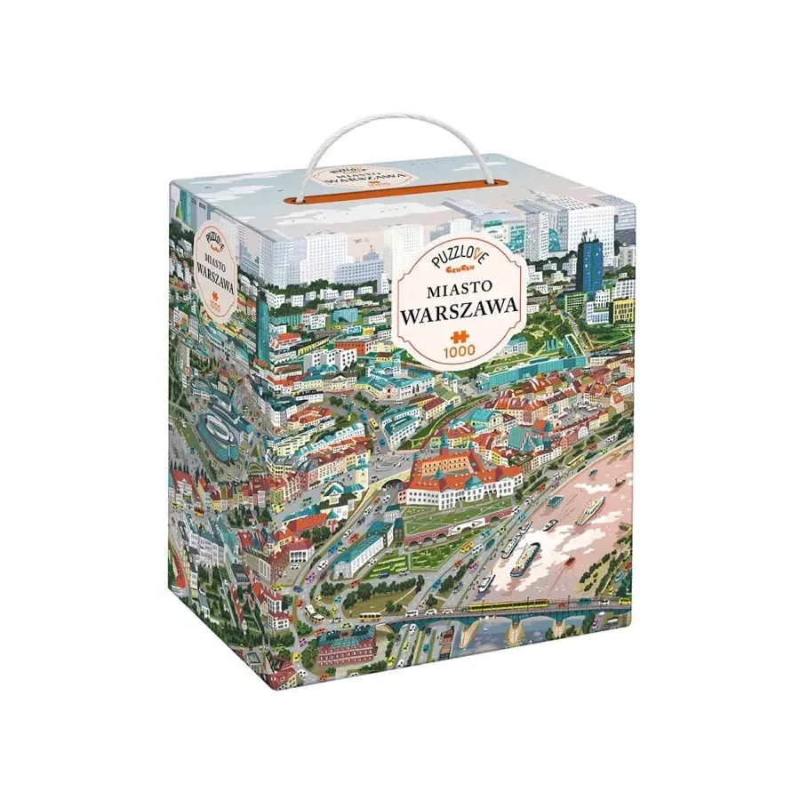 Puzzle Puzzlove Miasto Warszawa 1000 elementów
