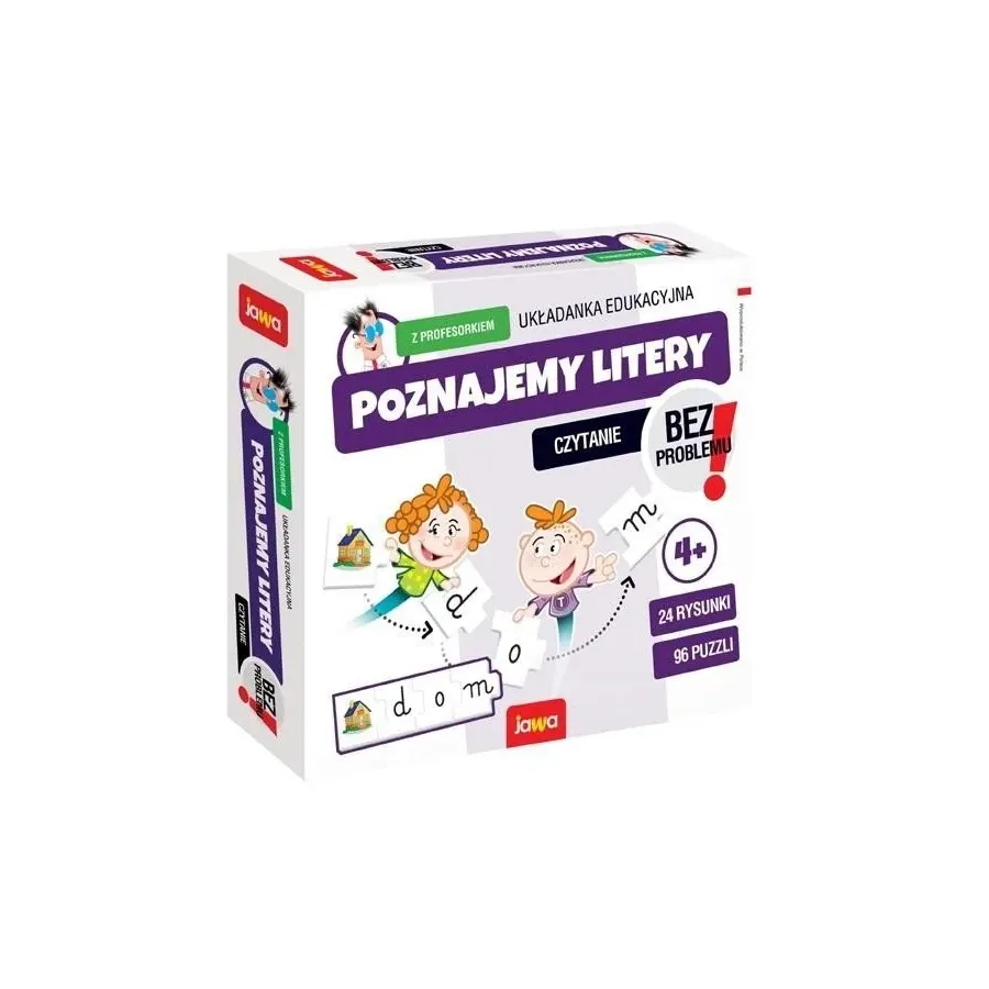 Gra Poznajemy Litery z Profesorkiem