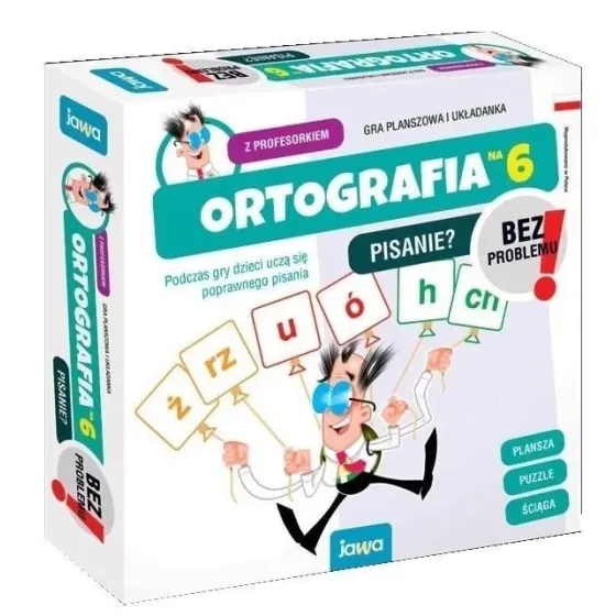 Gra Ortografia na 6 z Profesorkiem