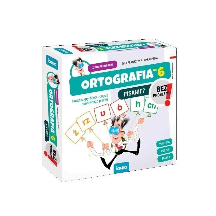 Gra Ortografia na 6 z Profesorkiem