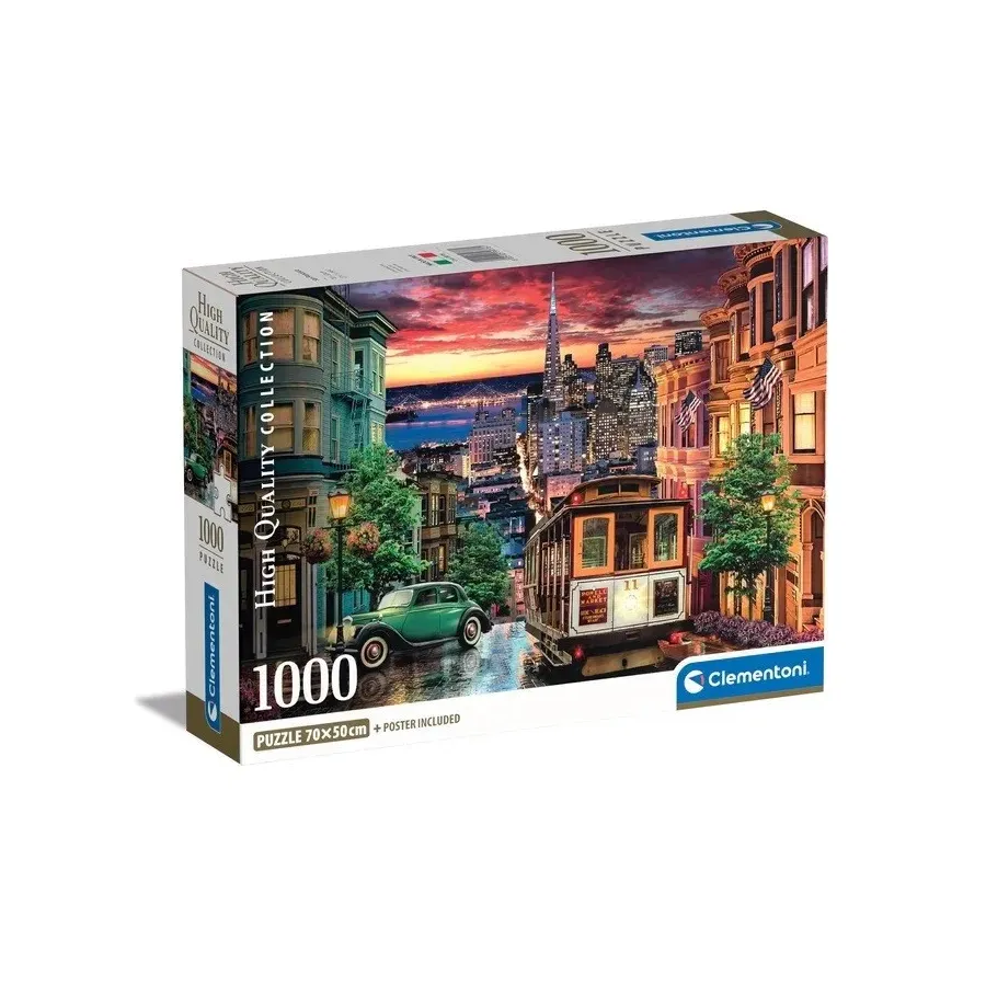 Puzzle Compact San Francisco 1000 elementów
