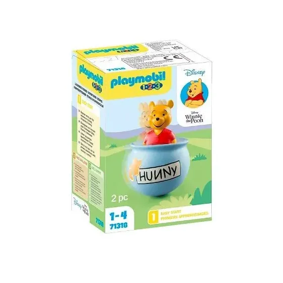 Zestaw z figurką 1.2.3 Disney 71318 Garnek miodu Kubusia Puchatka