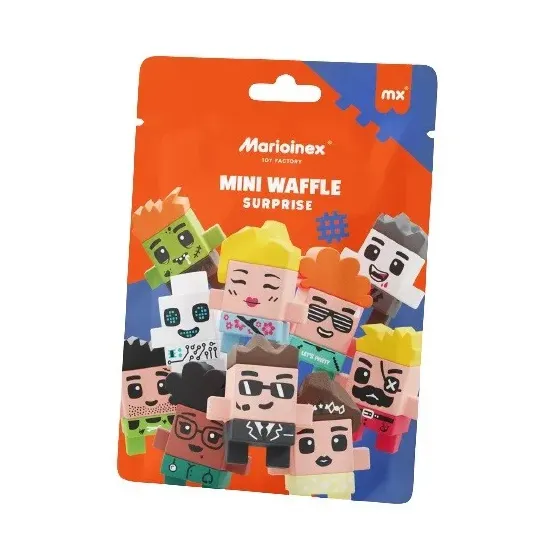 Klocki konstrukcyjne Mini Waffle - Saszetka