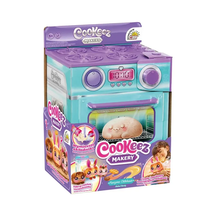 Maskotka interaktywna COOKEEZ MAKERY Pieczone Chlebusie