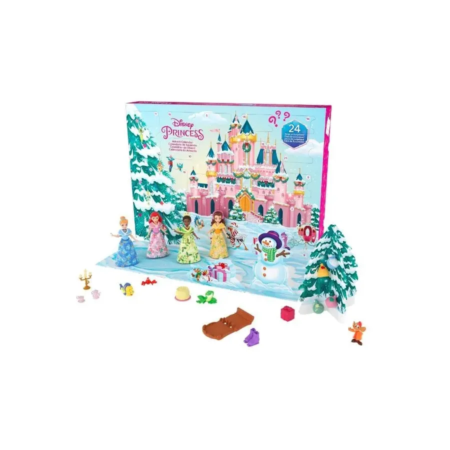 Kalendarz adwentowy księżniczki Disney Princess