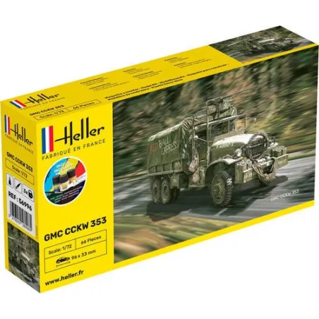 HELLER 56996 Starter Set - GMC CCKW 353 - 1:72