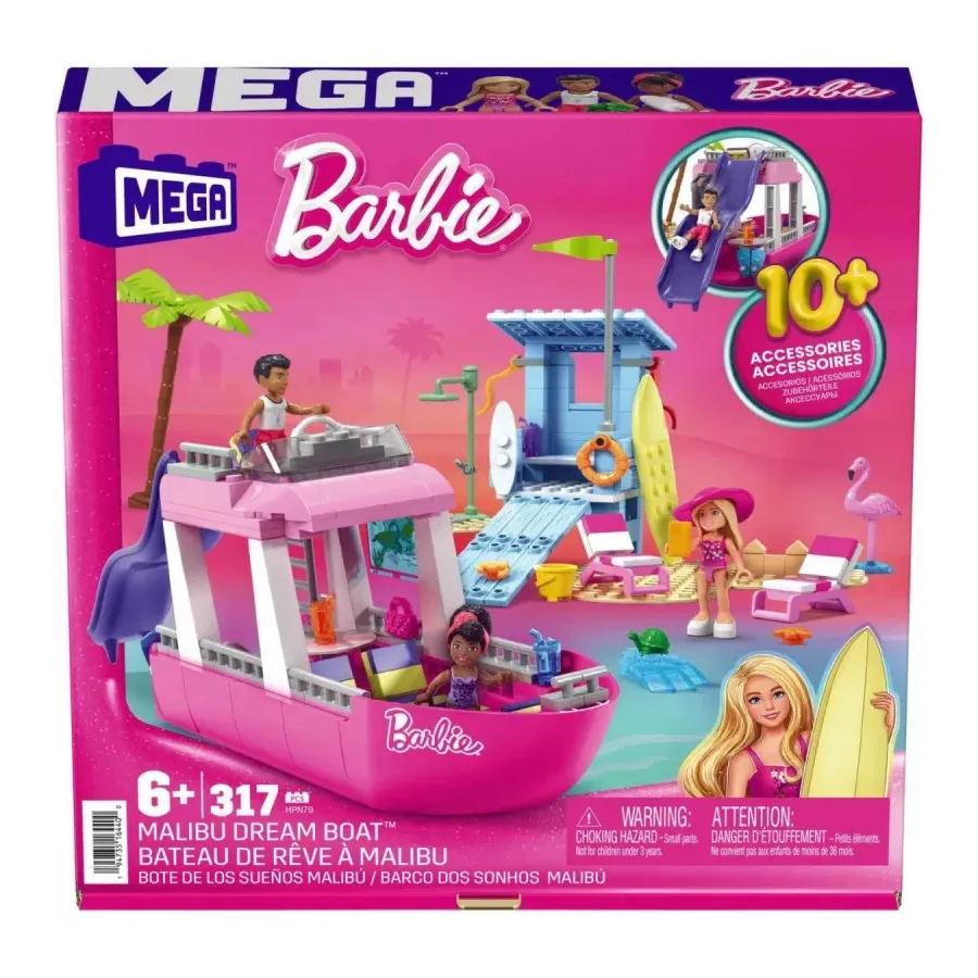 Klocki Barbie Dream boat