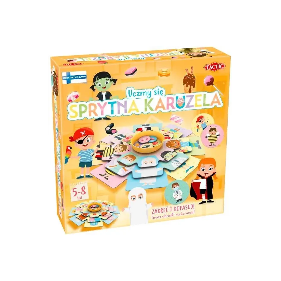 Gra Uczymy Się: Sprytna Karuzela