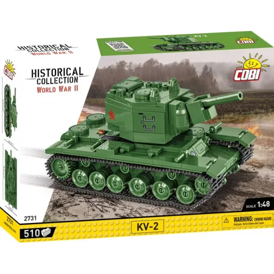 Cobi 2731 klocki Historical Collection WWII KV-2