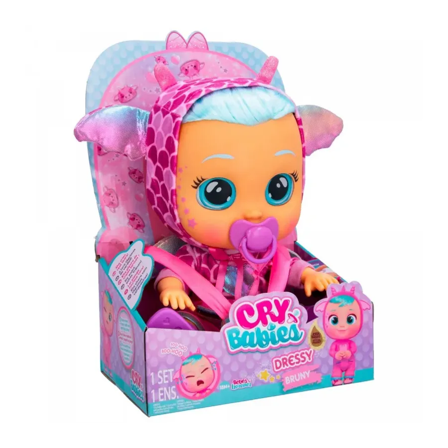 Lalka Cry Babies Dressy Fantasy Bruny