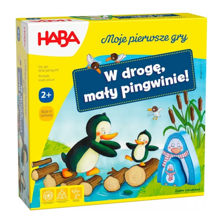 Gra Moje pierwsze gry - W drogę, mały pingwinie!