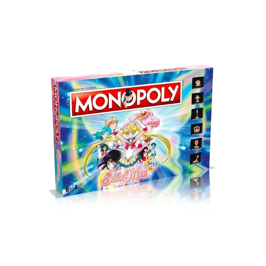 Gra Monopoly Sailor Moon Czarodzieje