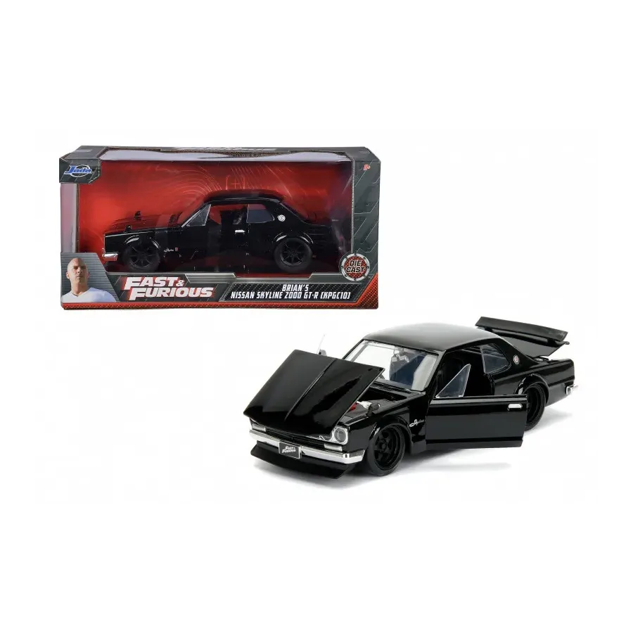 Pojazd Szybcy i wściekli Fast & Furious 1971 Nissan Skyline 1/24