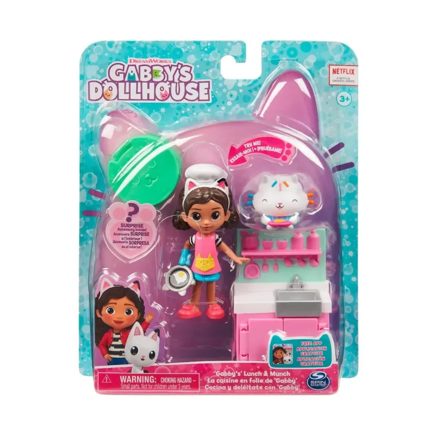 Figurki Koci Domek Gabi Mały Zestaw Lunch & Munch