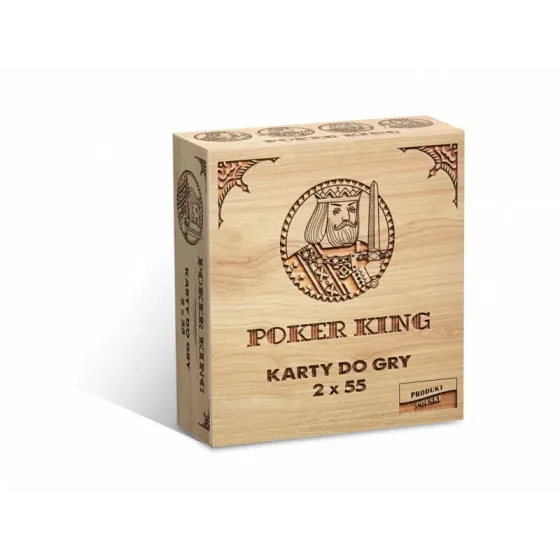 Karty Poker King 2x55