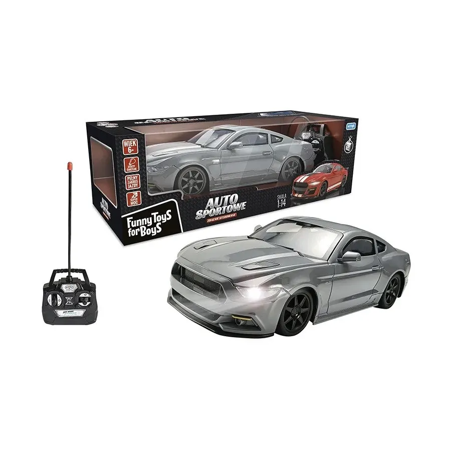 Auto sportowe R/C TFB srebrne