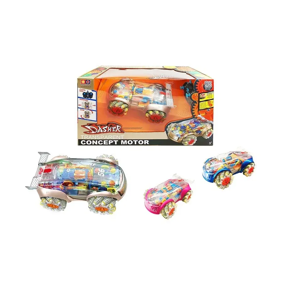 Auto R/C z dźwiękiem i światłem