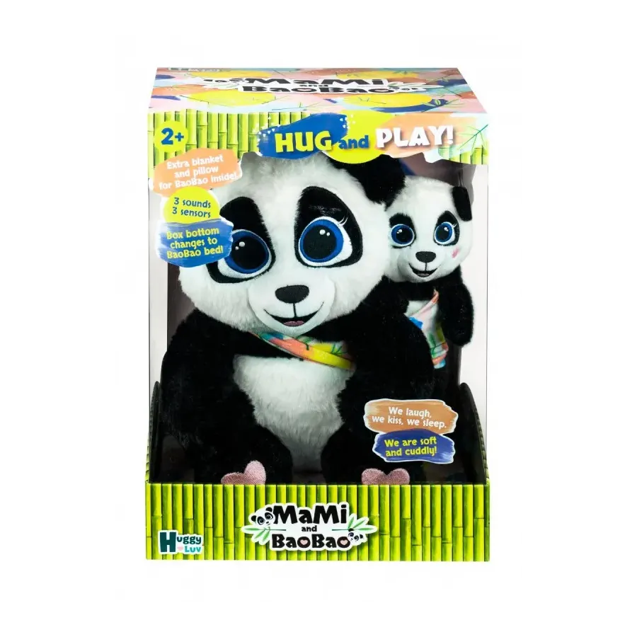Maskotka Interaktywna Panda Mami i Dziecko Panda BaoBao