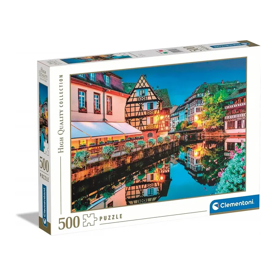 Puzzle 500 elementów Strasburg stare miasto