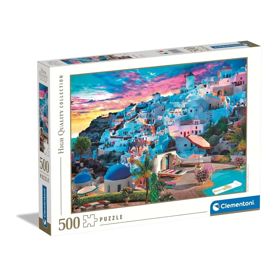 Puzzle 500 elementów Grecja widok