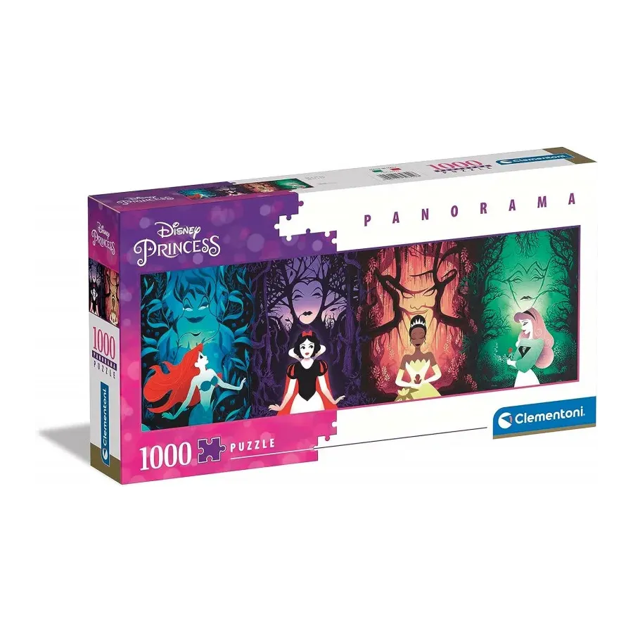 Puzzle 1000 elementów Panorama Księżniczki Disneya
