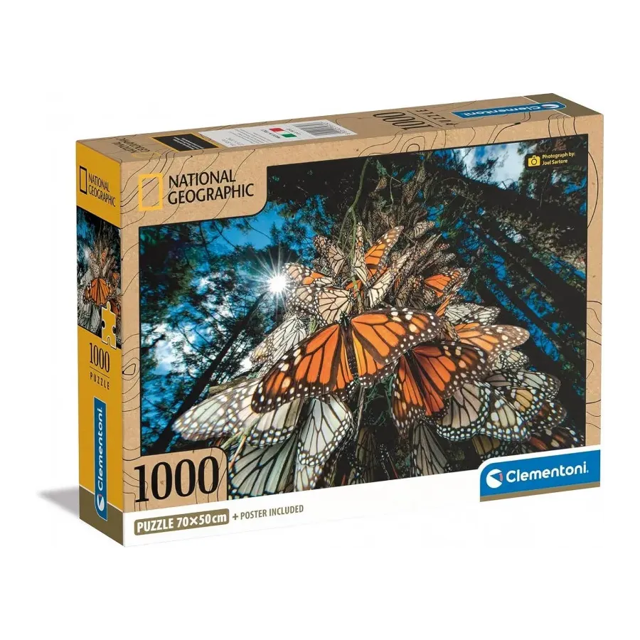 Puzzle 1000 elementów Compact National Geographic