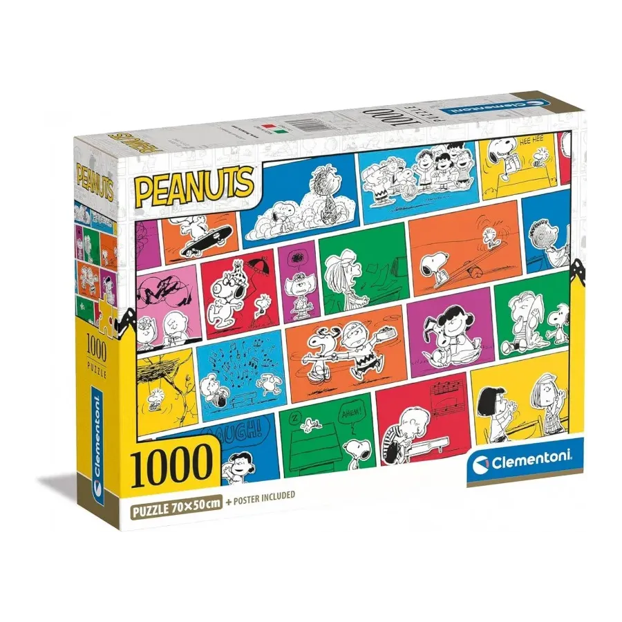 Puzzle 1000 elementów Compact Peanuts Fistaszki