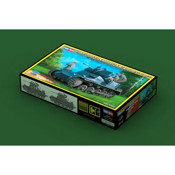 HOBBY BOSS 80147 German Flakpanzer IA w/Ammo.Trailer - 1:35