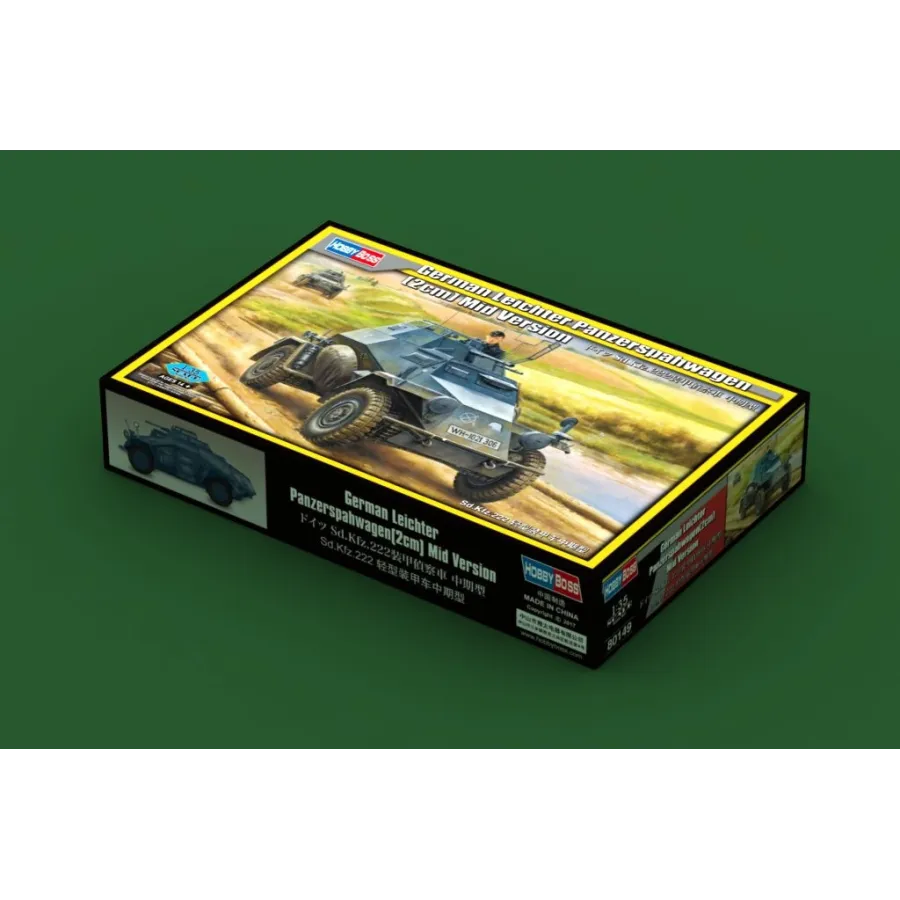 HOBBY BOSS 80149 German Leichter Panzerspahwagen (2cm) Mid Version - 1:35