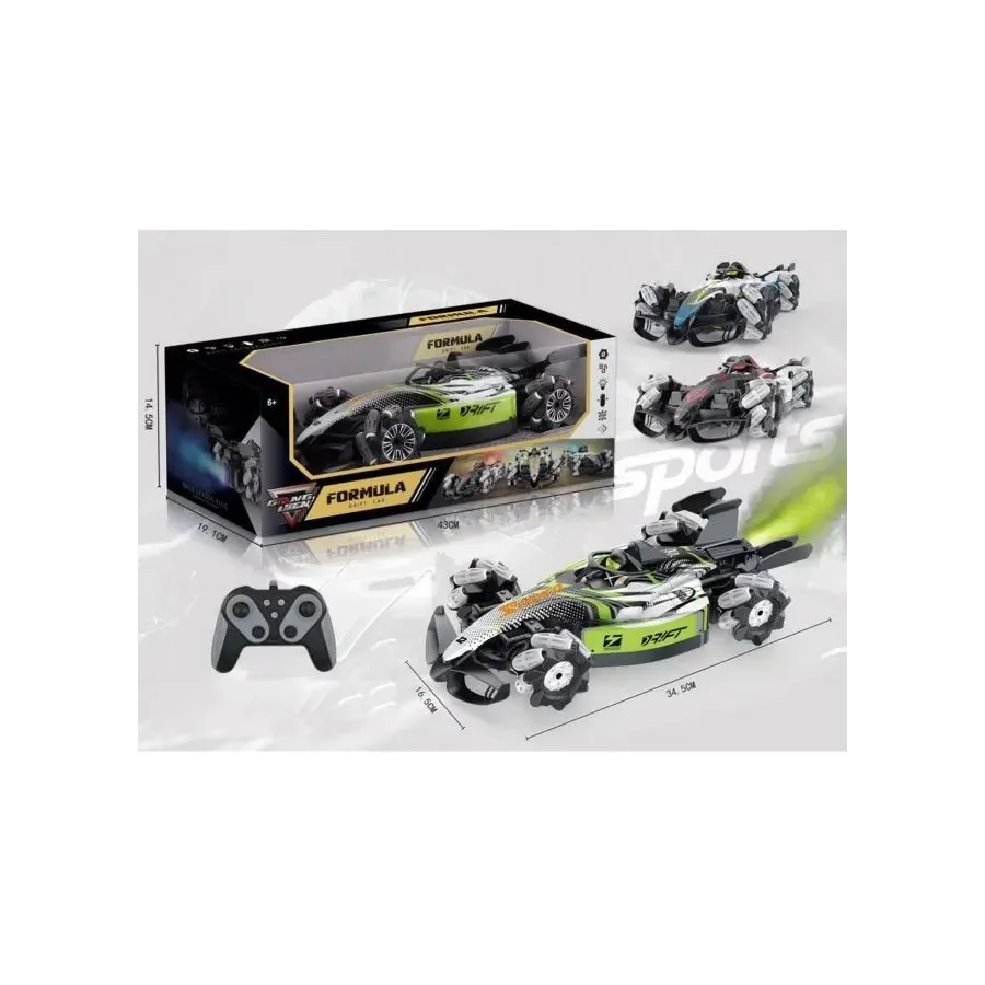 Pojazd Formuła 1 R/C światło, dźwięk, para USB