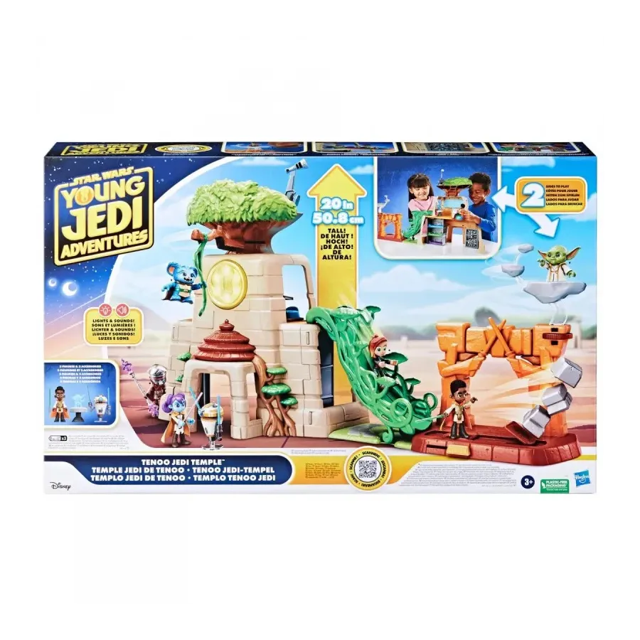 Zestaw figurek Star Wars Interaktywna Świątynia Jedi na Tenoo 2 figurki