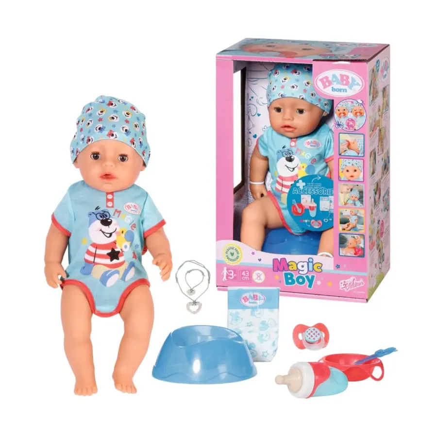 Lalka Baby Born Magiczny Chłopiec 43 cm