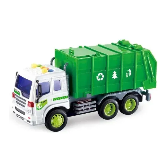 Śmieciarka - światło i dźwięk