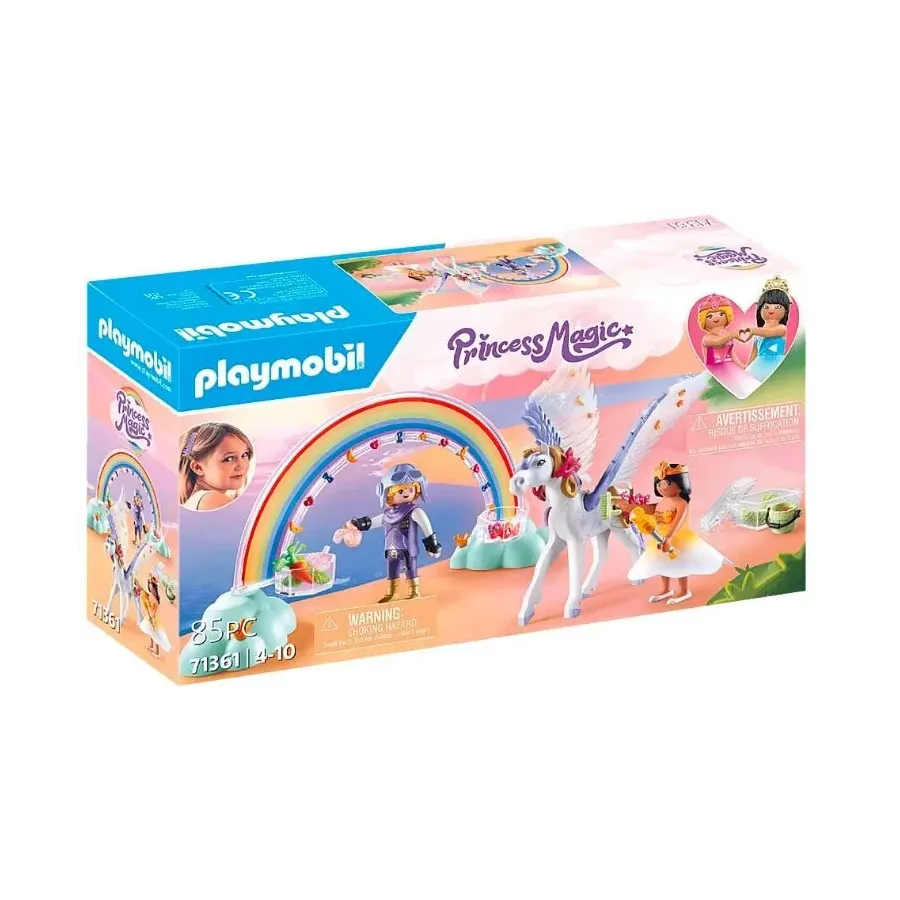 Zestaw z figurkami Princess Magic 71361 Niebiański pegaz z tęczą