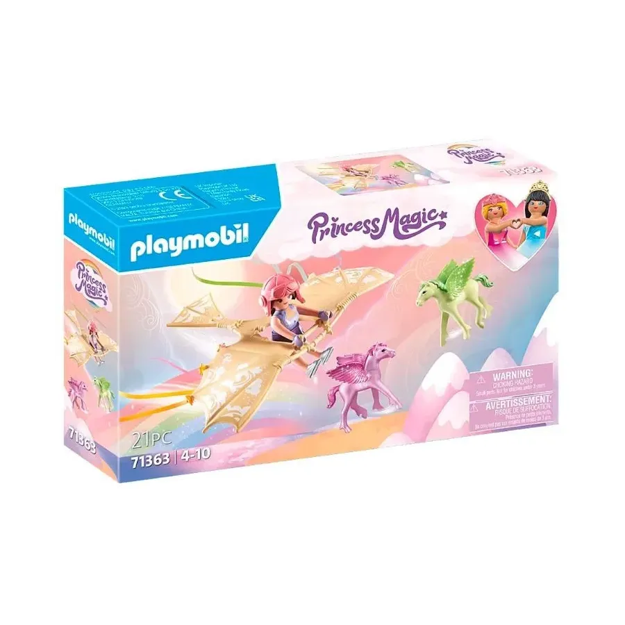 Zestaw z figurkami Princess Magic 71363 Niebiańska wycieczka z młodym pegazem