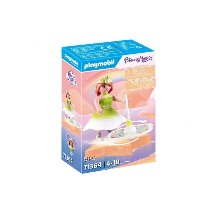 Princess Magic 71364 Niebiański tęczowy bączek z księżniczką