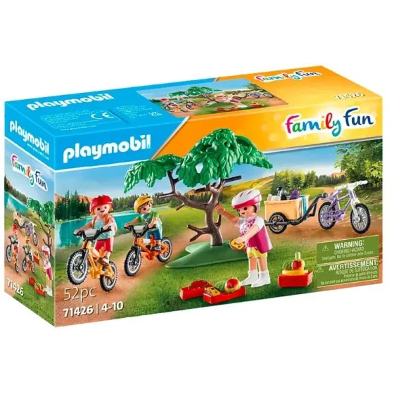 Zestaw z figurkami Family Fun 71426 Wycieczka rowerami górskimi
