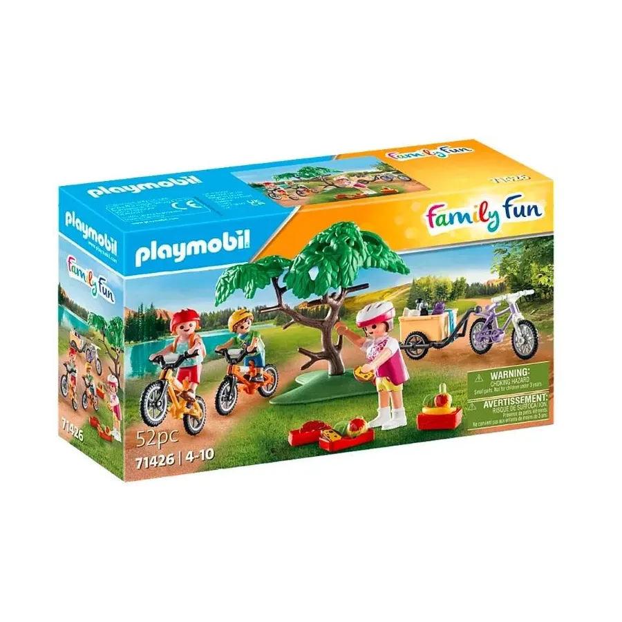 Zestaw z figurkami Family Fun 71426 Wycieczka rowerami górskimi