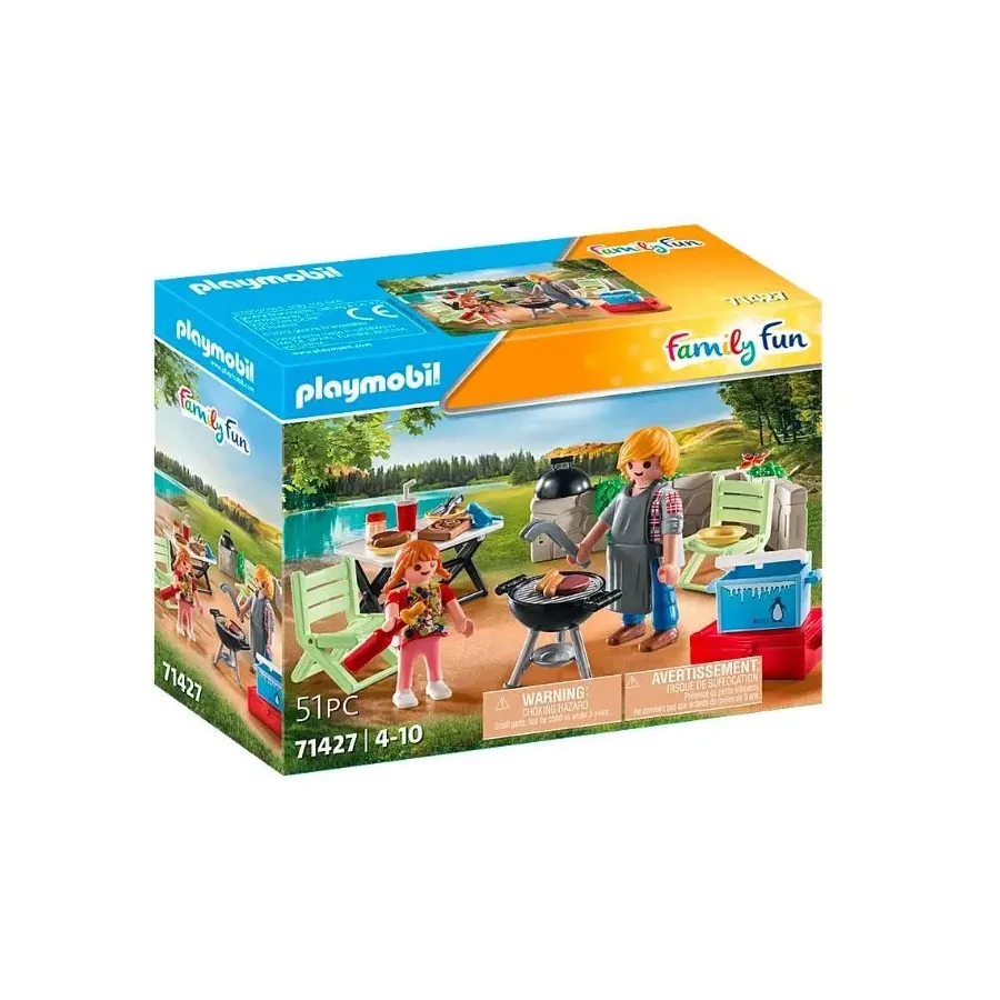 Zestaw z figurkami Family Fun 71427 Wspólne grillowanie
