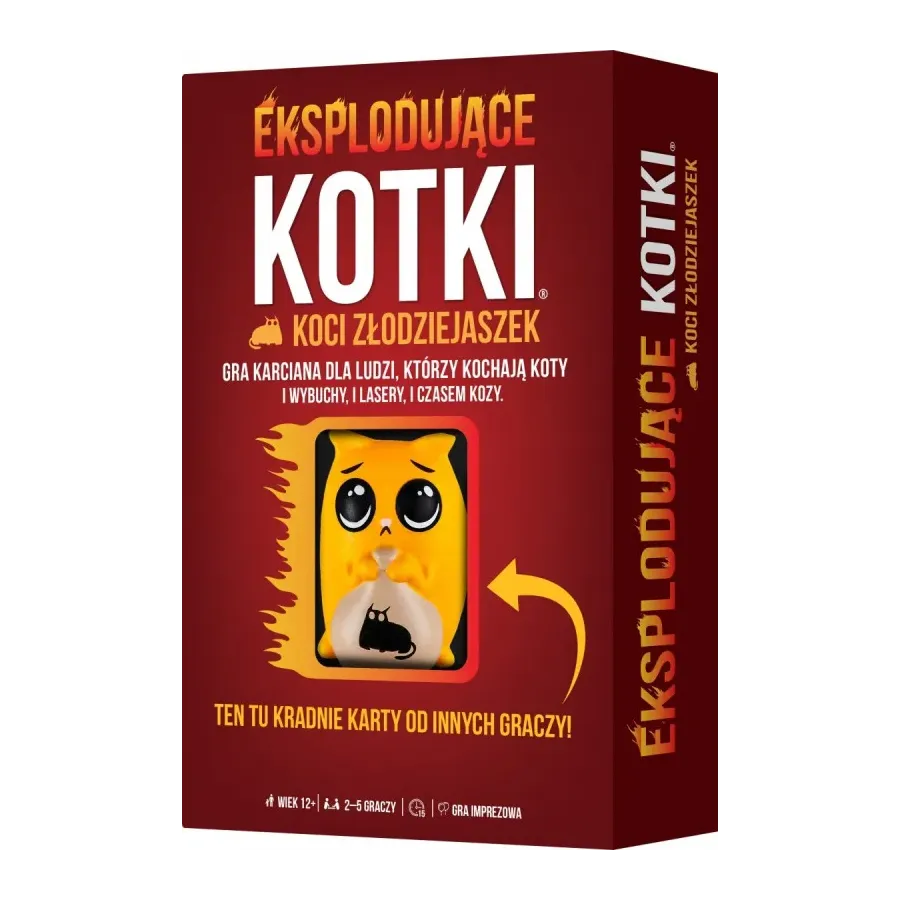 Gra Eksplodujące Kotki Koci złodziejaszek