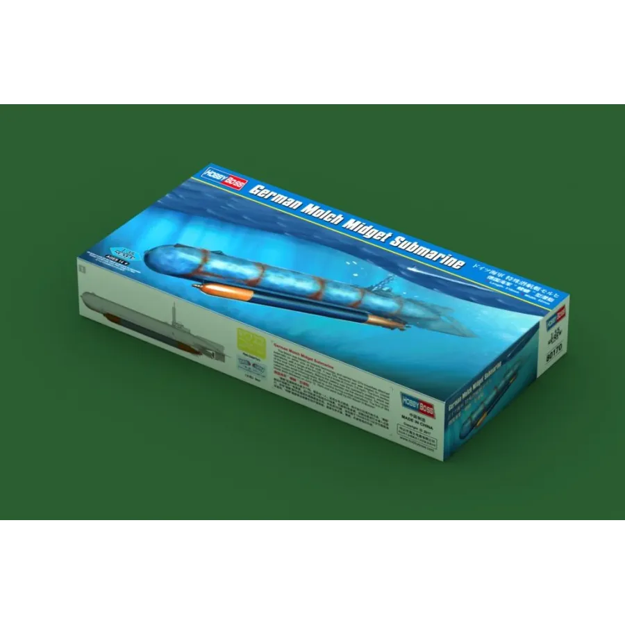 HOBBY BOSS 80170 Miniaturowy okręt podwodny typu Molch - 1:35