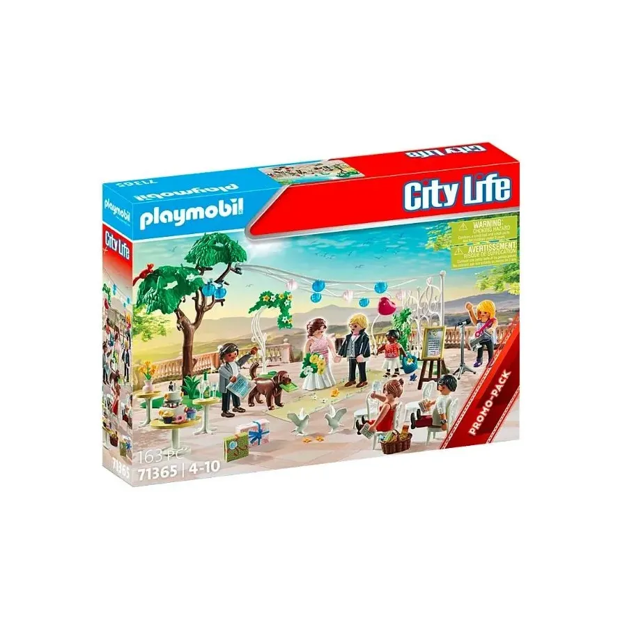 Zestaw z figurkami City Life 7136 5 Przyjęcie weselne