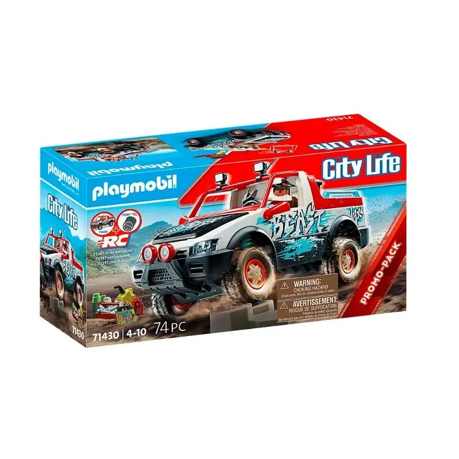Zestaw z pojazdem City Life 71430 Samochód rajdowy RC