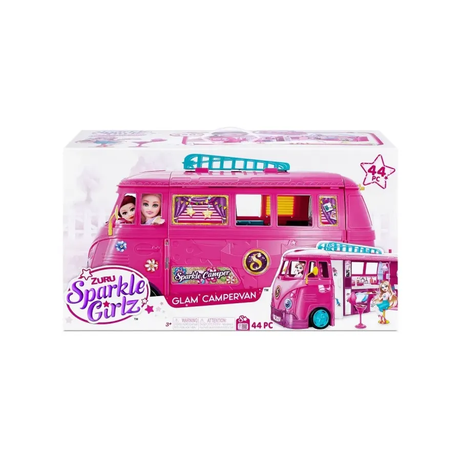 Pojazd Retro kamper z akcesoriami