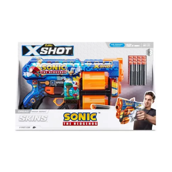 Wyrzutnia Skins Dread Sonic 12 strzałek Maga Wyrzutnia Skins Dread Sonic 12 strzałek Maga