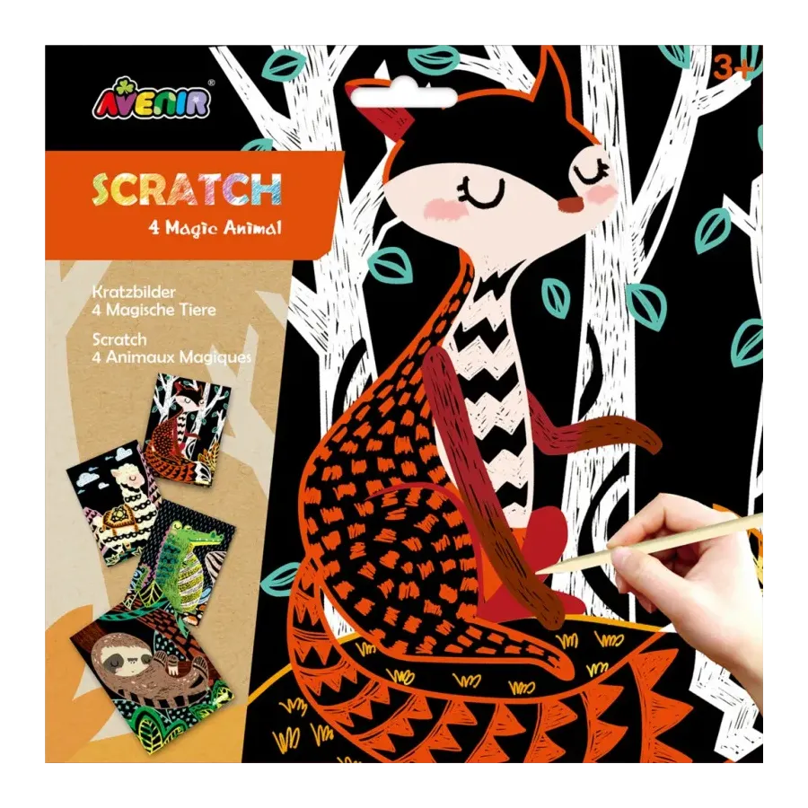 Wydrapywanki - Magiczne zwierzęta