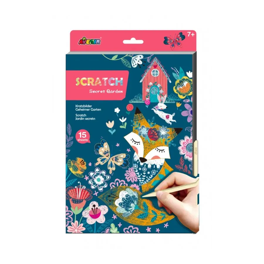 Wydrapywanka A4 - Tajemniczy ogród