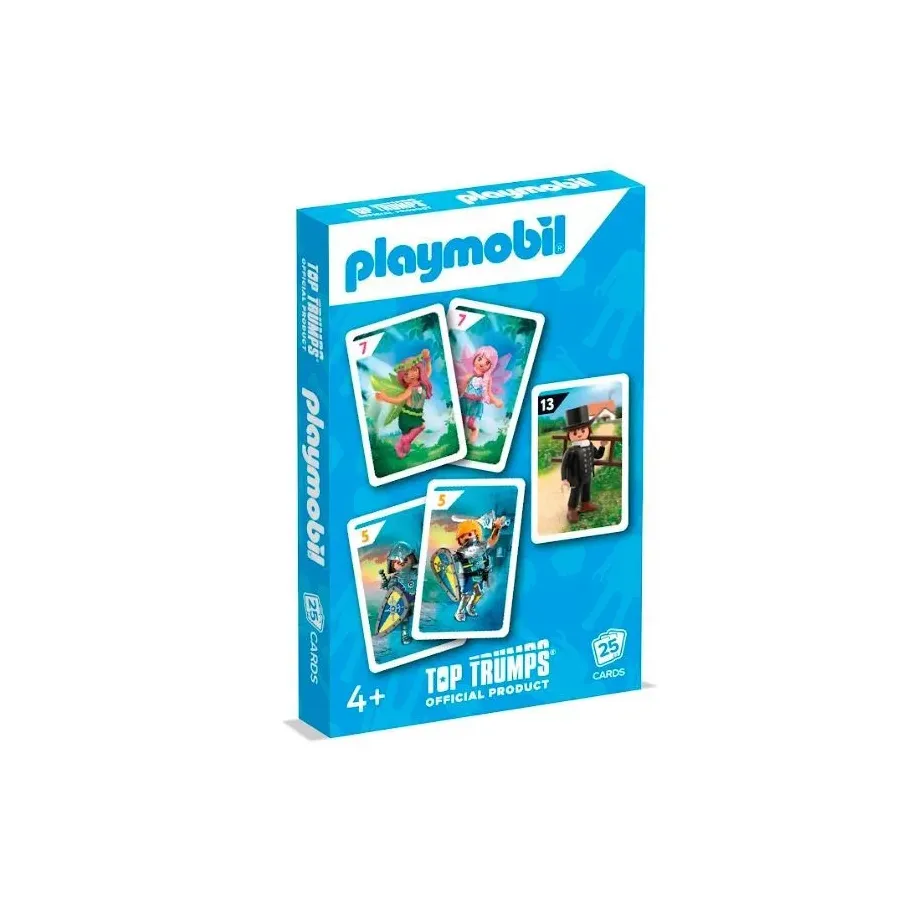 Gra Top Trumps Piotruś Playmobil