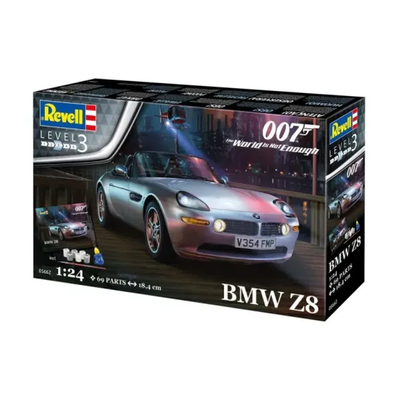 Zestaw upominkowy James Bond BMW Z8 1/24