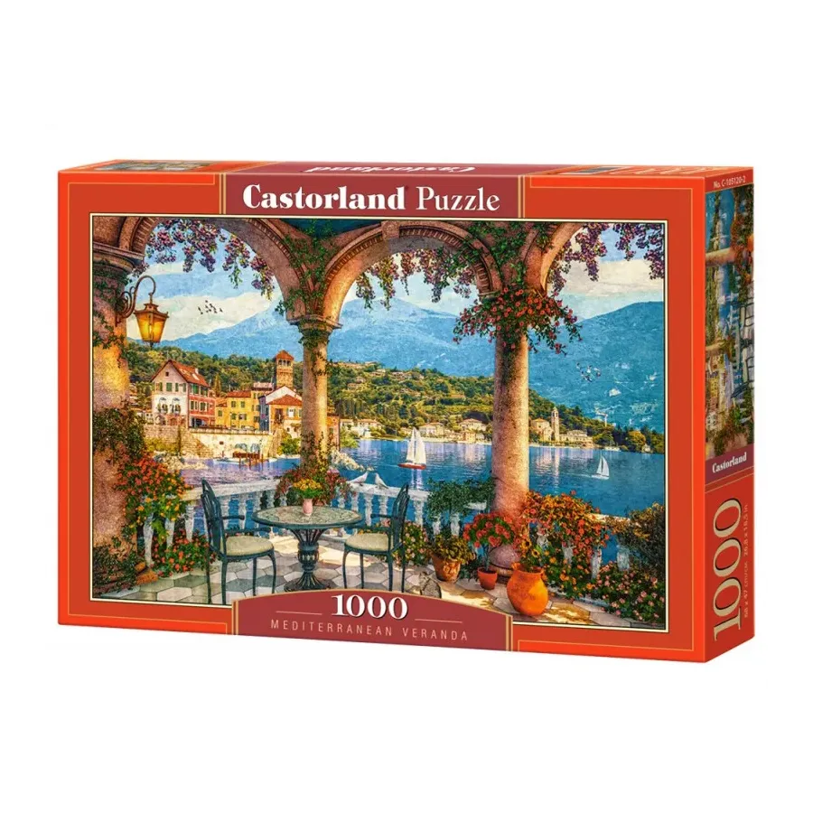 Puzzle 1000 elementów Mediterranean Veranda
